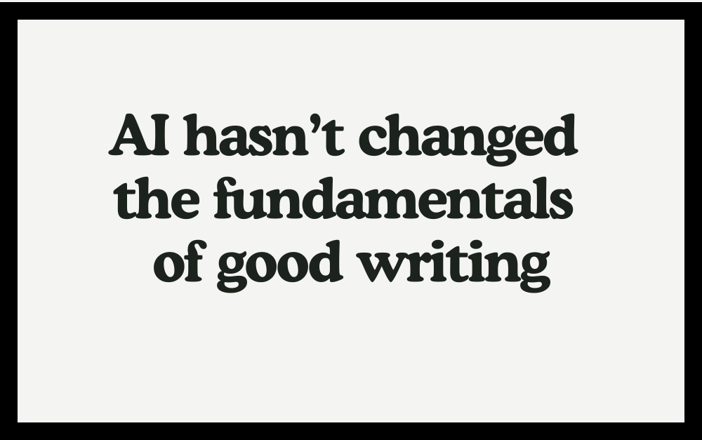 Why writing less can create better content in the AI age