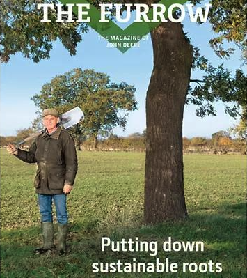 Example front cover from The Furrow, John Deere's magazine