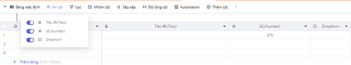 Introduction 15 Chức năng ẩn cột bảo mật dữ liệu quan trọng