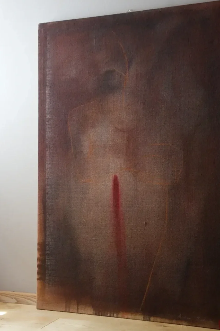 Myopos conceptual contemporary art installation by Andrea Solaja