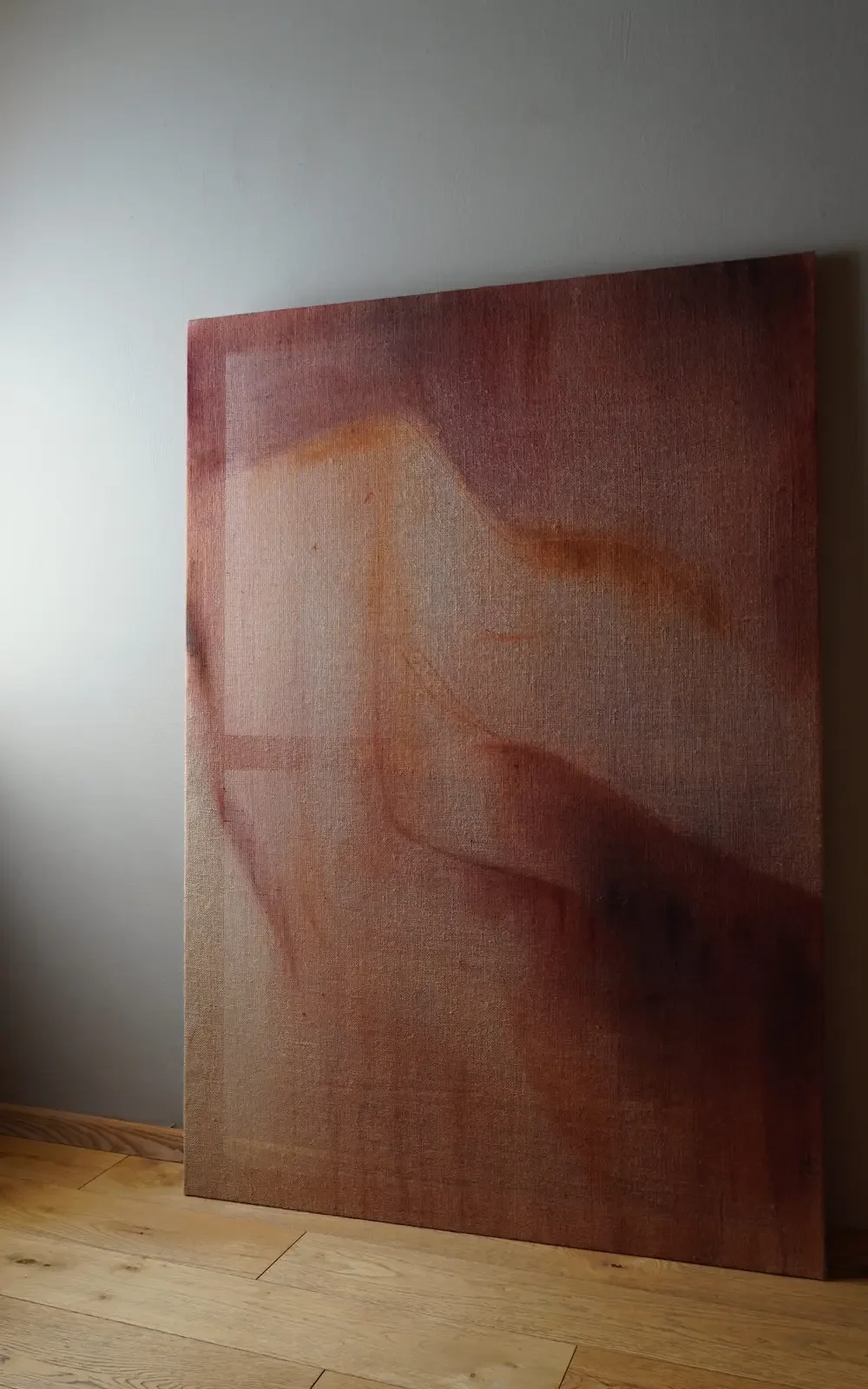 MYOPOS artwork in a minimalist environment, natural light and artistic perspective, Andrea Solaja