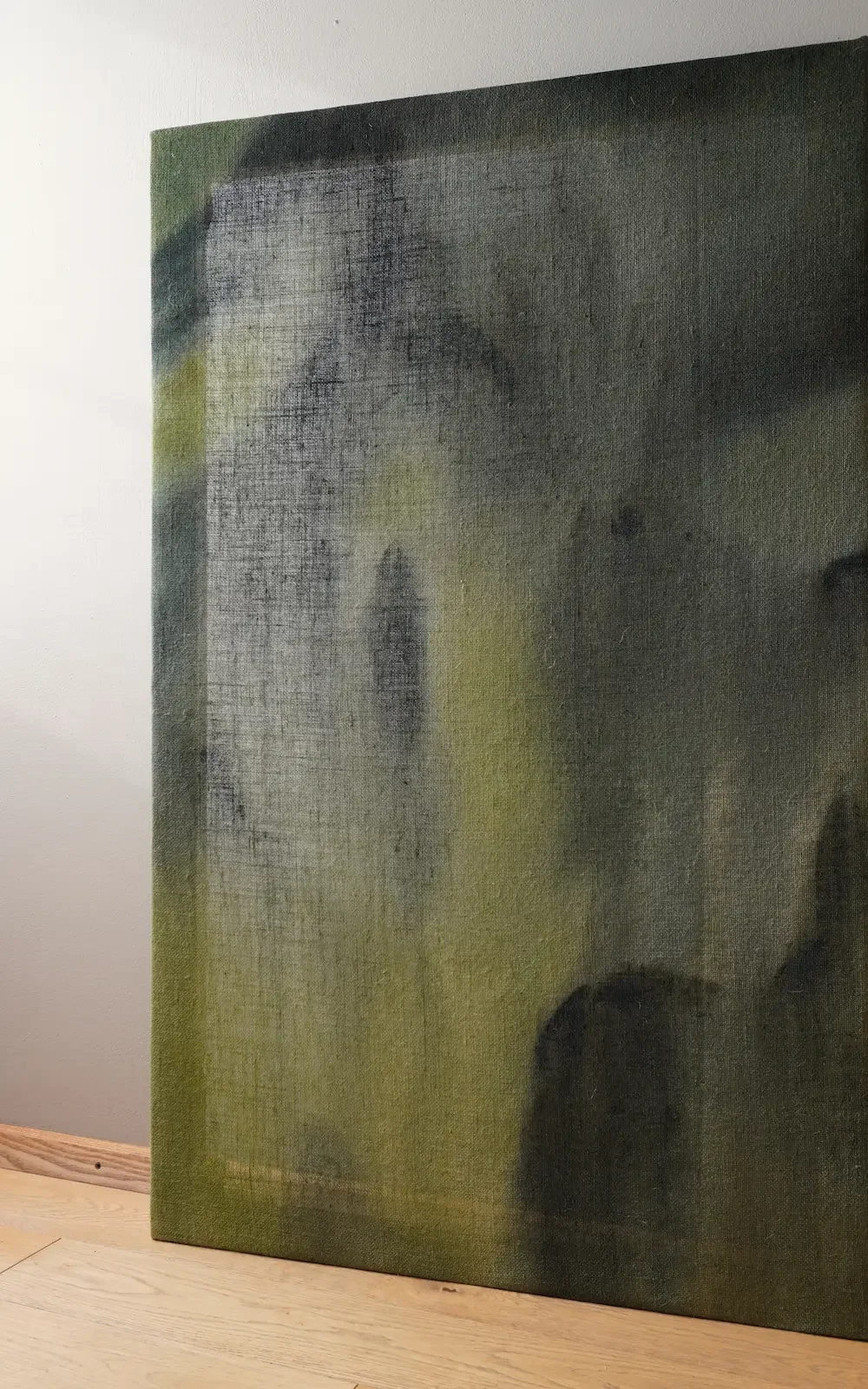 MYOPOS artwork in a minimalist environment, natural light and artistic perspective, Andrea Solaja