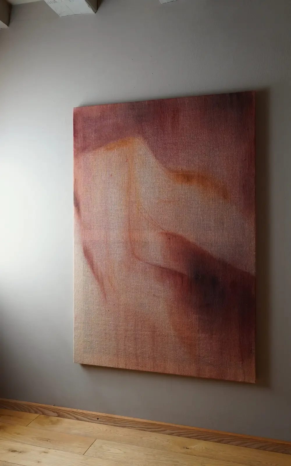 MYOPOS artwork in a minimalist environment, natural light and artistic perspective, Andrea Solaja