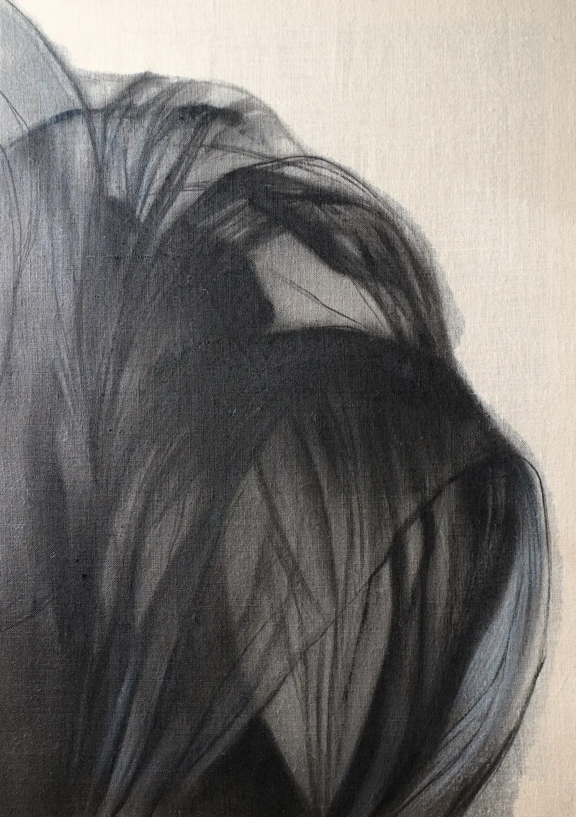 MYOPOS artwork in a minimalist environment, natural light and artistic perspective, Andrea Solaja