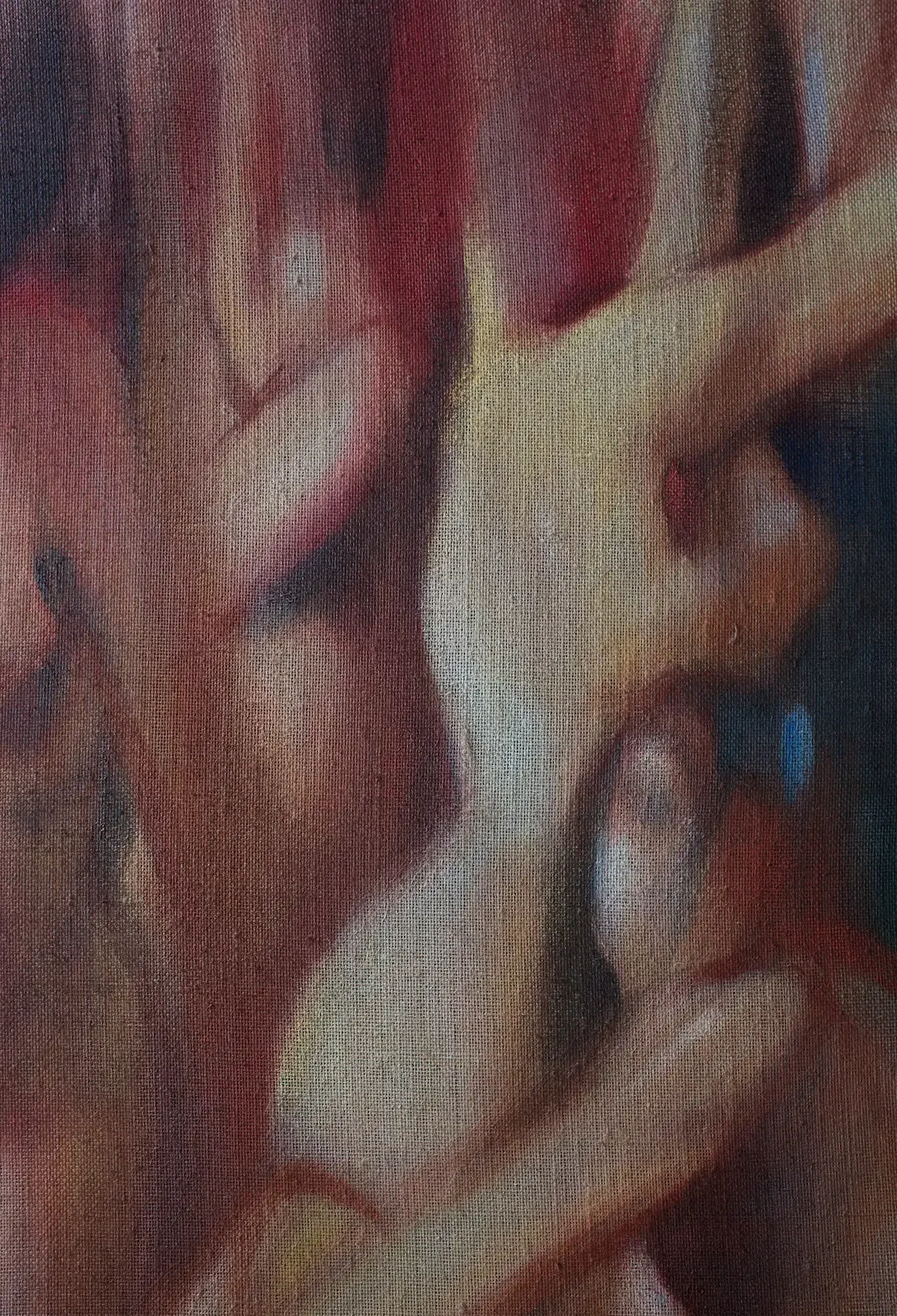 MYOPOS artwork close up  in a minimalist environment, natural light and artistic perspective, Andrea Solaja