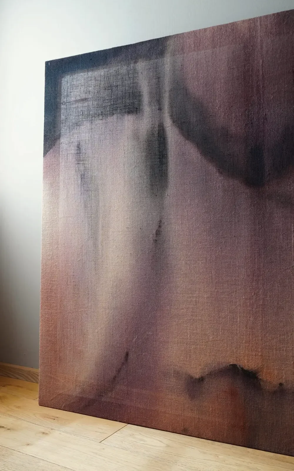 Myopos artwork by Andrea Solaja, abstract material research NOCTILUCA+1+detail.webp