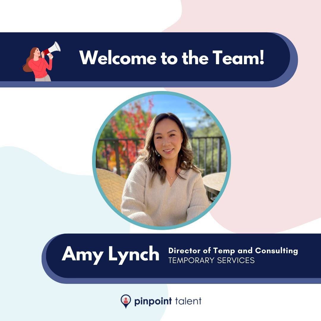 Good morning IG! ☀

We're thrilled to introduce the newest addition to the Pinpoint Talent team, our Director of Temp and Consulting Services, Amy Guan Lynch!

This week marks the beginning of an exciting journey as she joins us in shaping the future