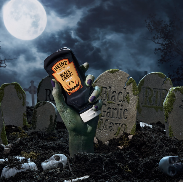 WXY Studios launches Heinz Black Garlic Mayo at Halloween