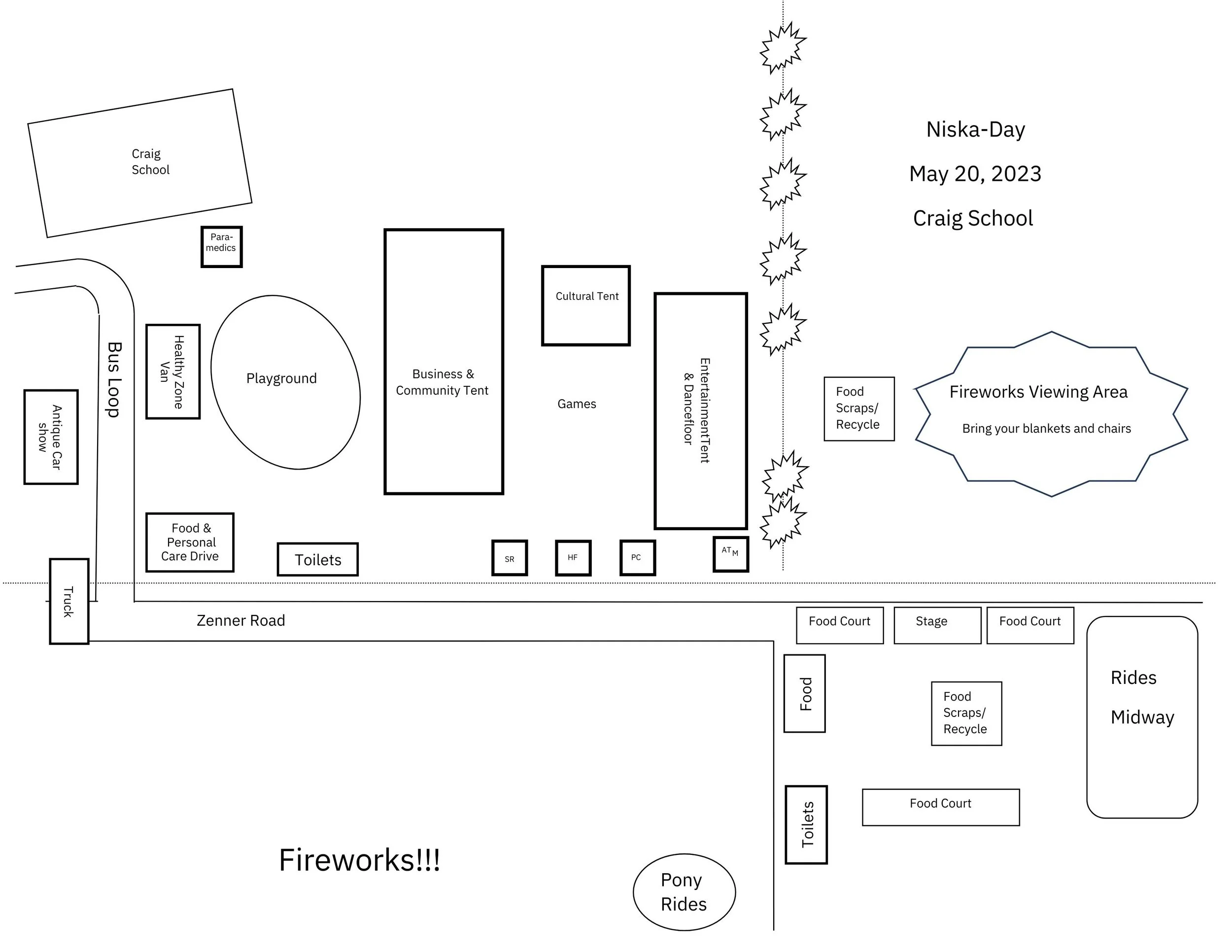 Event Map Parking Niska Day Event map parking niska day