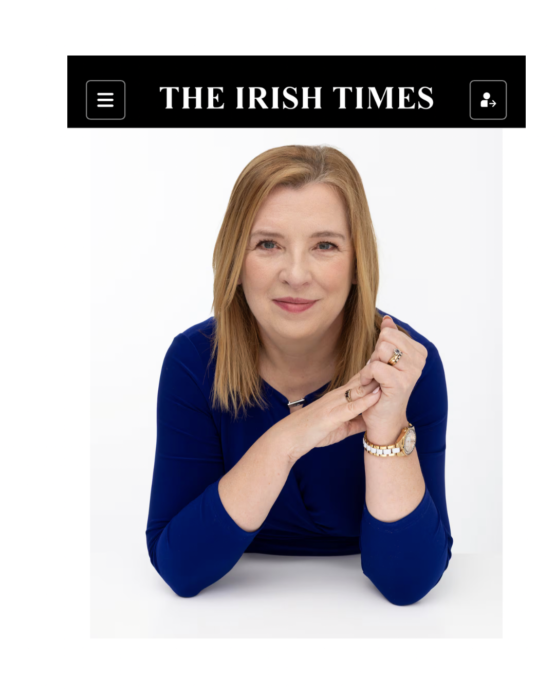 Maureen McCowen featured in The Irish Times Business Special Report, July 2026