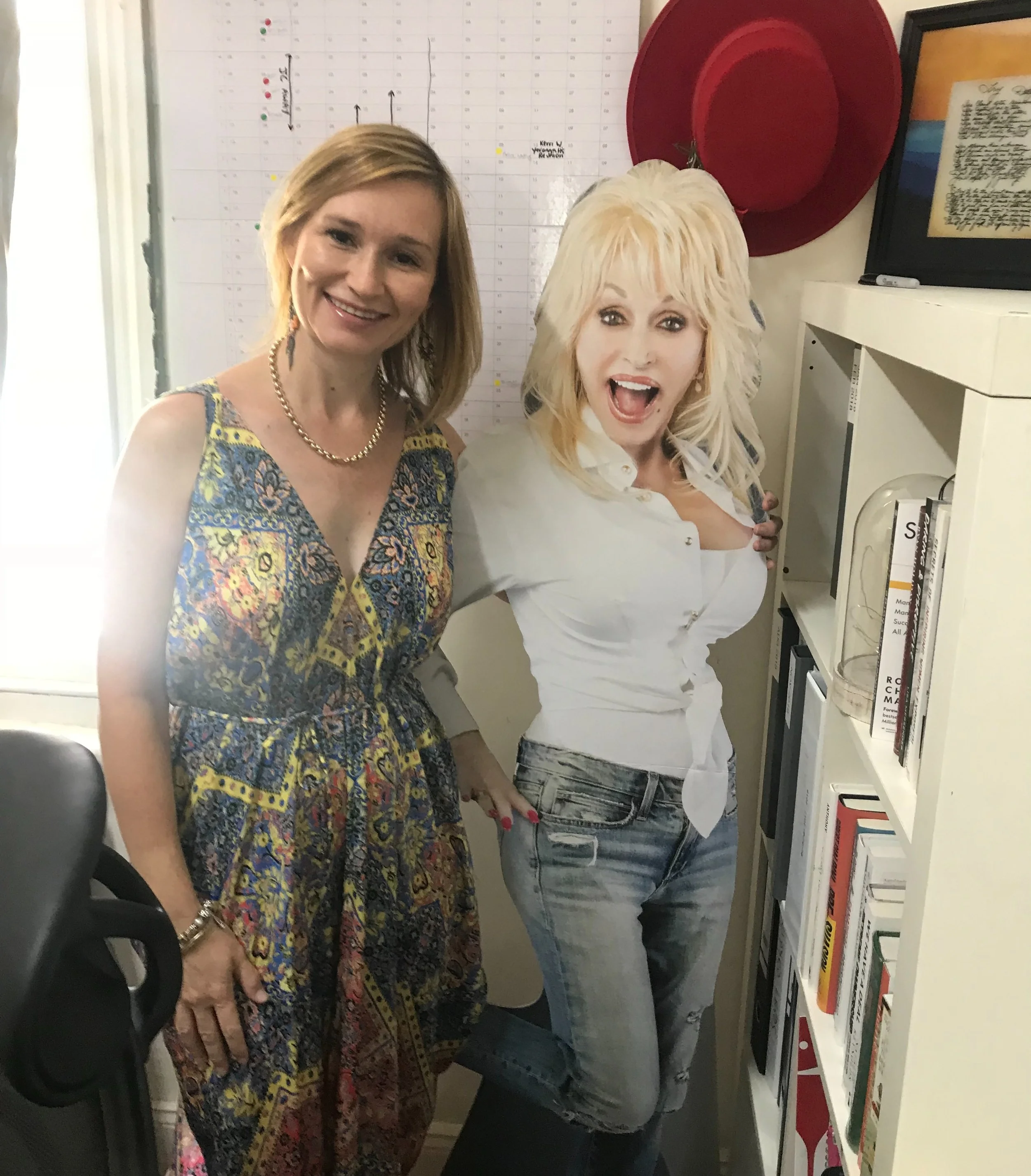 Fun fact: We&rsquo;ve seen Dolly every day for the past 8 years &mdash; quite literally. 🤍

Our boss Kellie is possibly Dolly Parton&rsquo;s biggest fan, and has modelled a lot of her outlook, motivation and approach to life on her idol.

It&rsquo;s