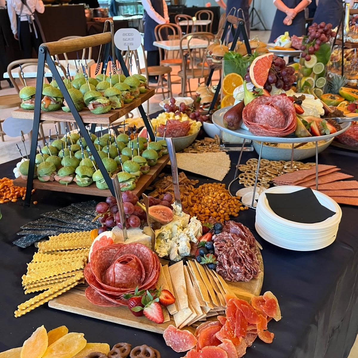 Some things just never get old 🤌

A classic antipasto grazing station &mdash; and somehow, after all these years, still one of our favourites to put together.

A great opening event for the Brisbane Portrait Prize at @statelibraryqld 📚🧀