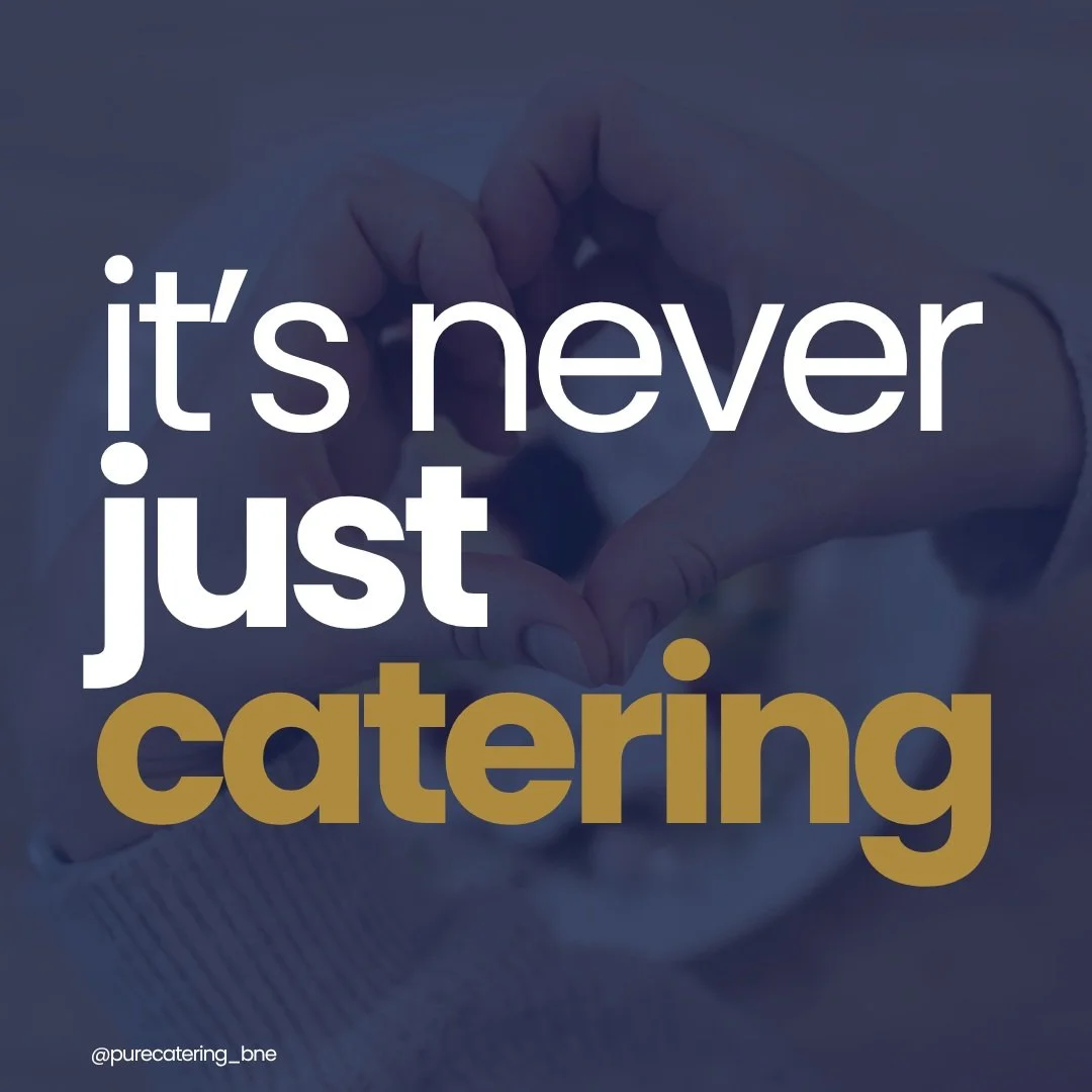 Every event has a reason. Every table has a story. Every celebration has people who matter. And we never forget that. 

#PureCatering #BrisbaneCatering #HospitalityWithHeart