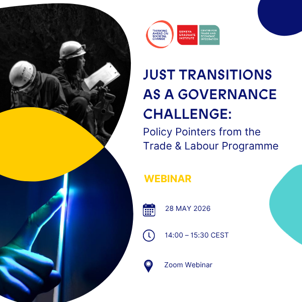 Just Transitions as a Governance Challenge: Policy Pointers from the Trade & Labour Programme