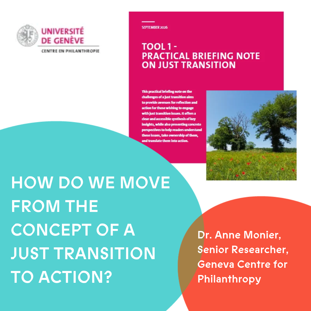 How Do We Move from the Concept of a Just Transition to Action?