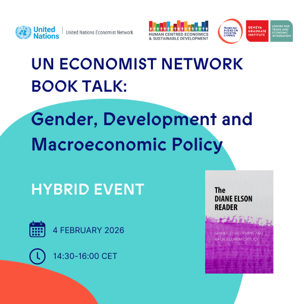 Join the UN Economist Network for a webinar with Diane Elson, exploring how feminist economics can advance human-centred, inclusive macroeconomic policy.