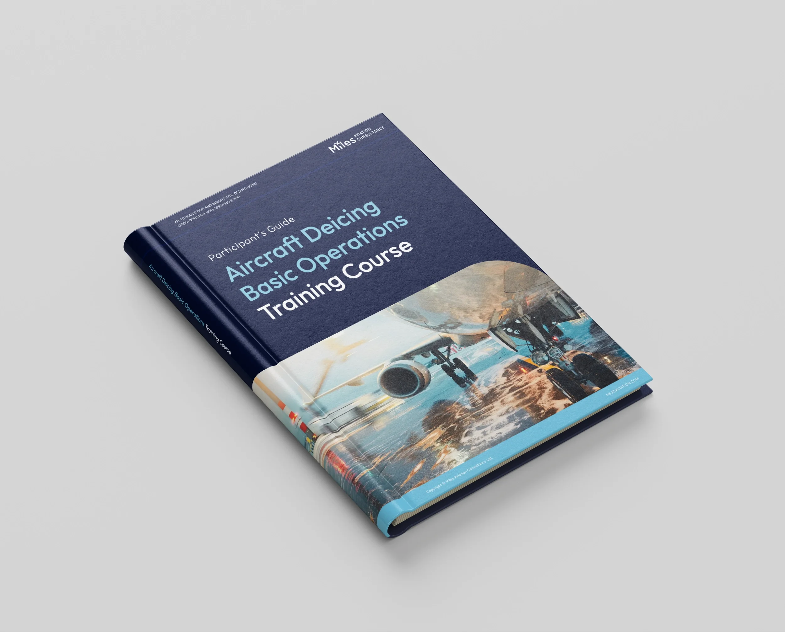 Aircraft Deicing Basic Operations Training Course book mockup