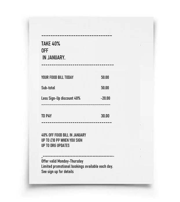 January Sale — DRG