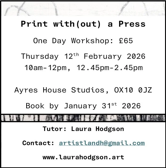 Print with(out) a Press with Laura Hodgson