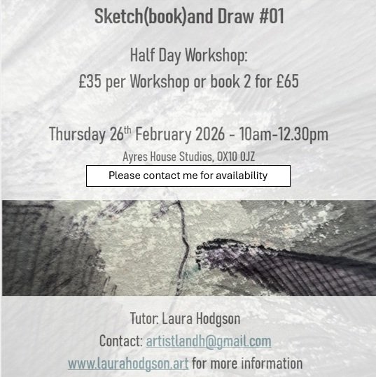 Sketchbook and Draw #01 with Laura Hodgeson