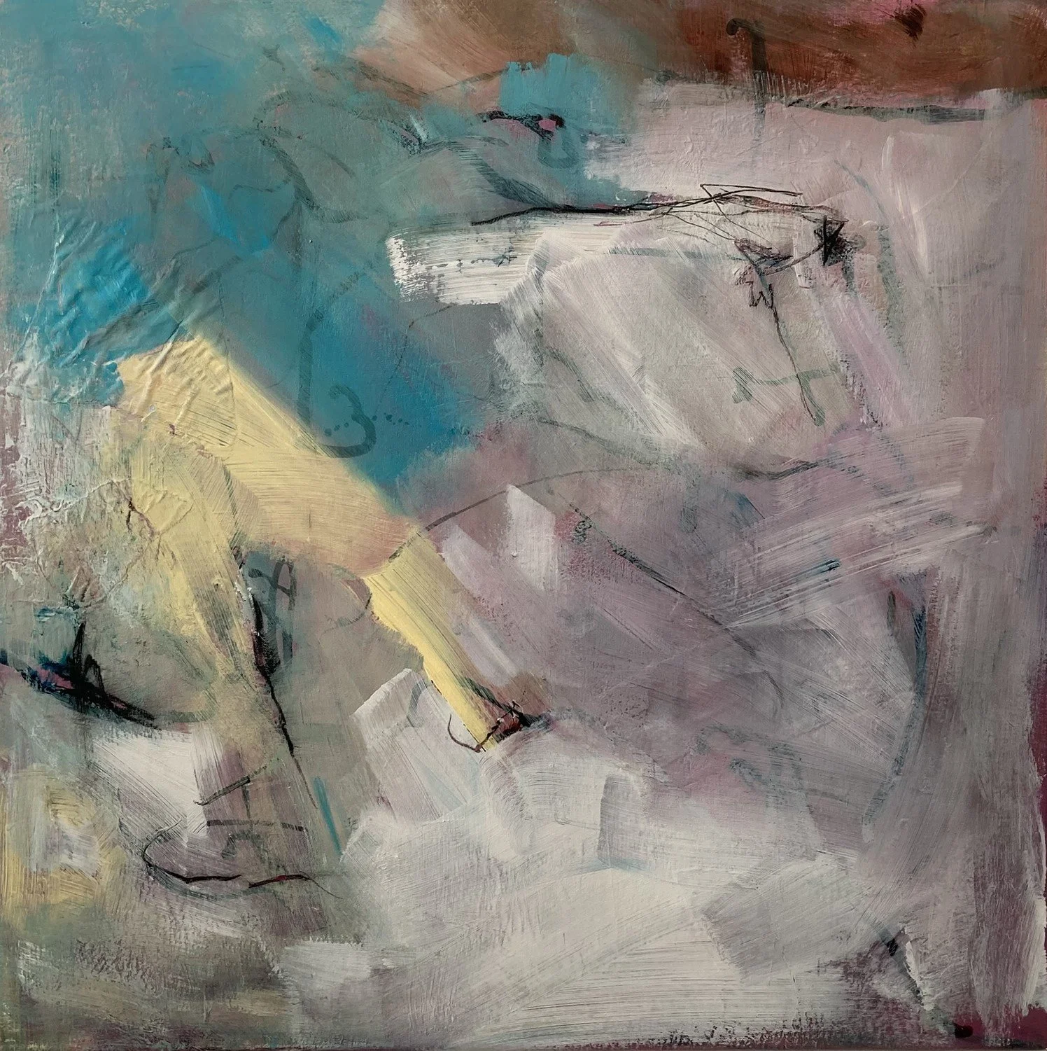 I'm on fire and I'm trying not to show it