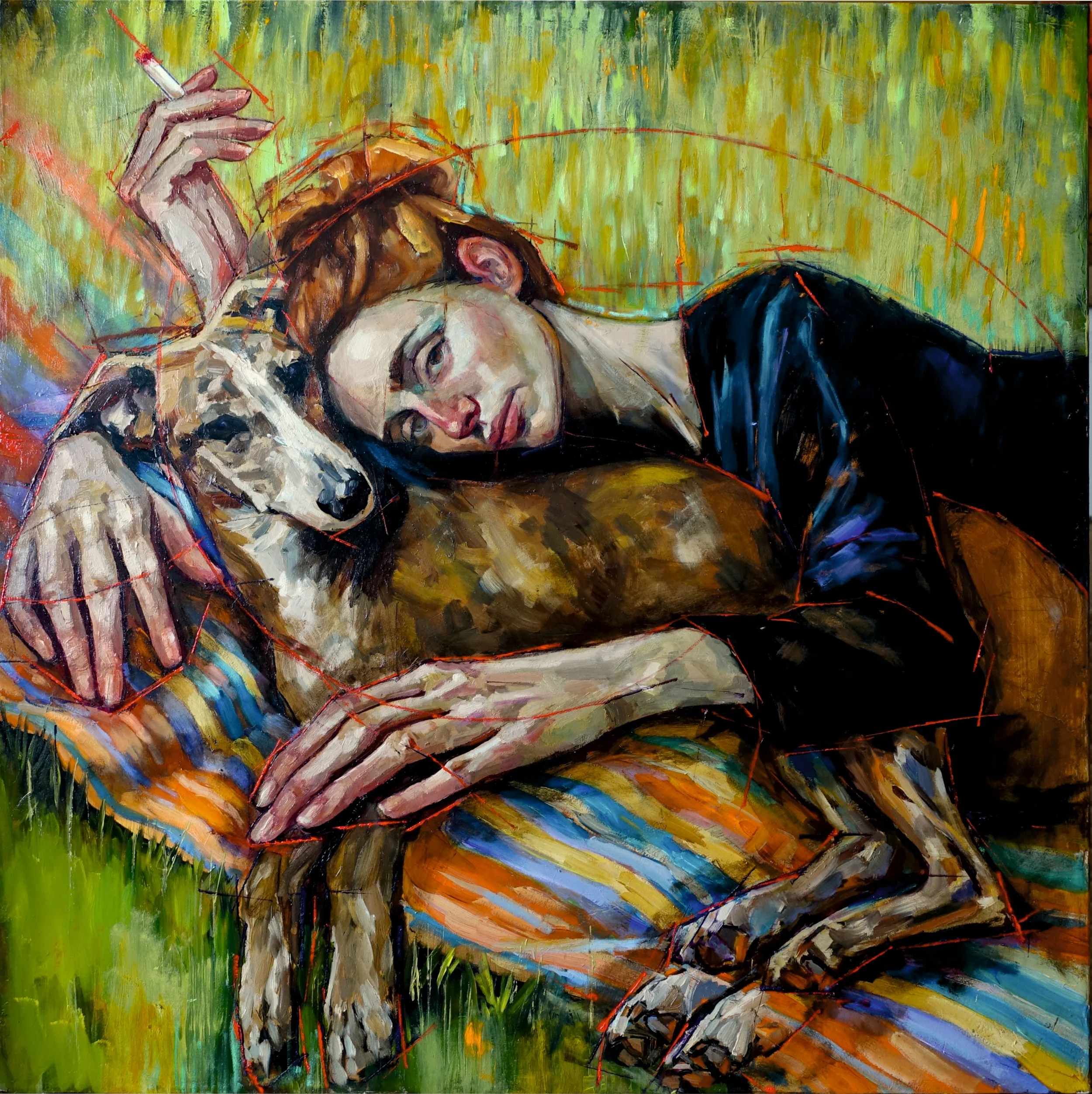 Tarde de campo 50x50cm
Country afternoon 20x20 inches
