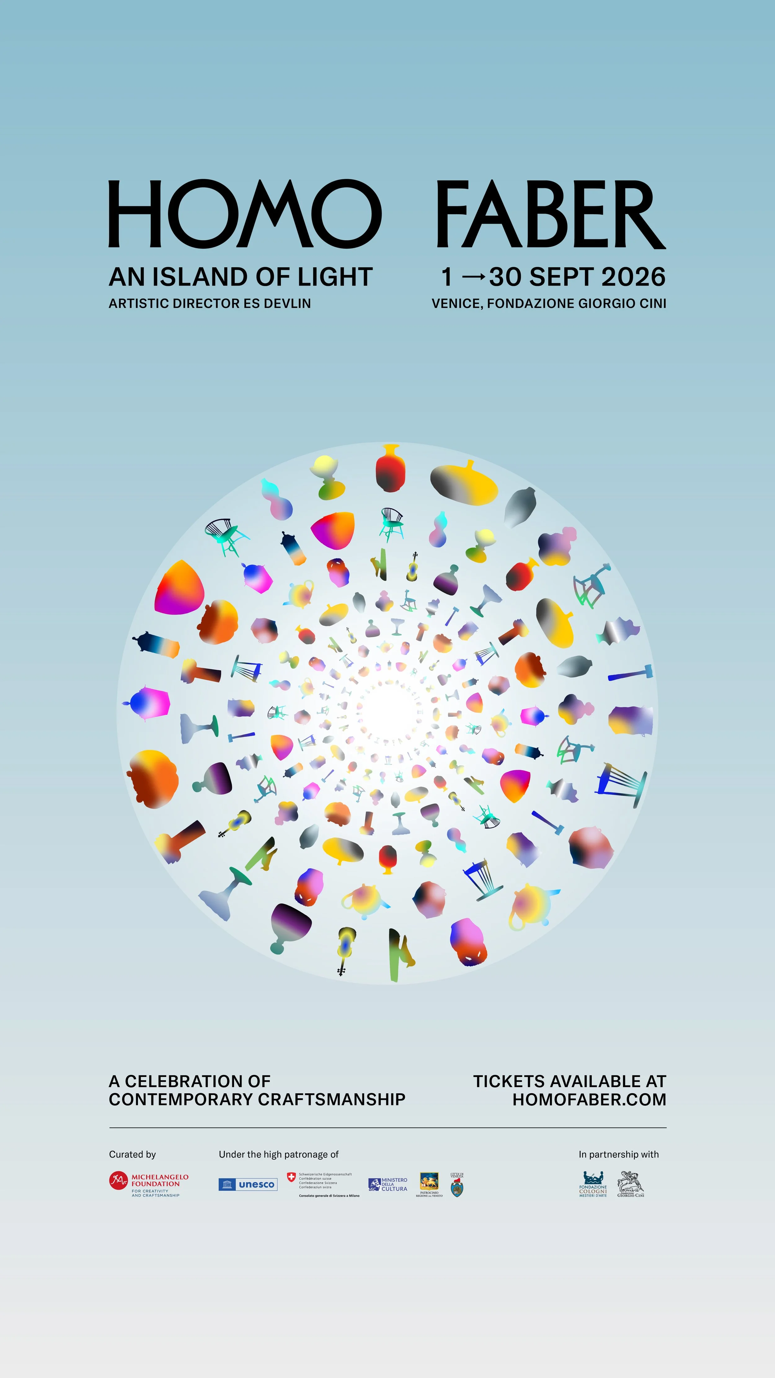 Anadyomene & Obtecta on display at Homo Faber until 30th September.