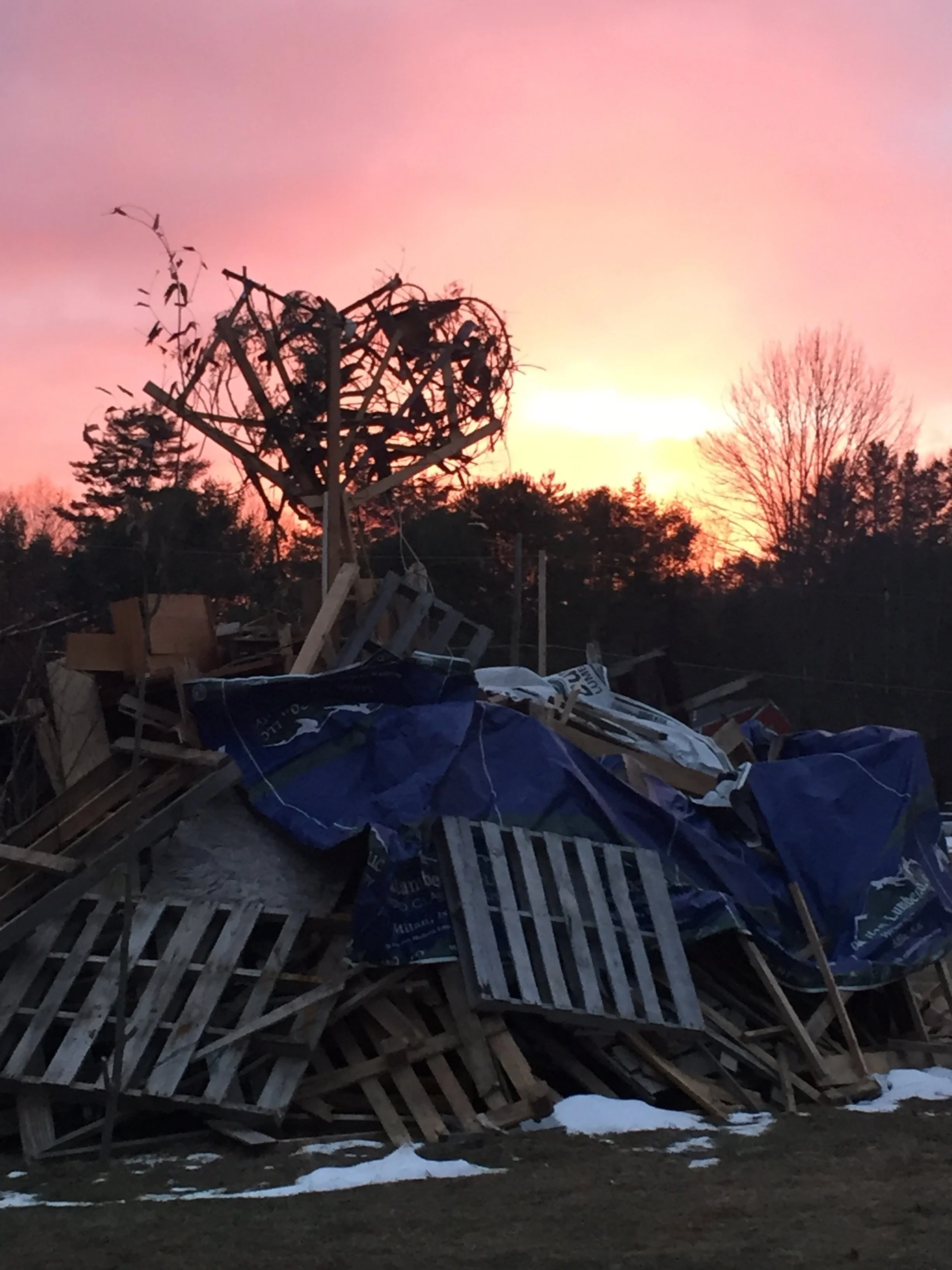 dawn at the burn pile.JPG