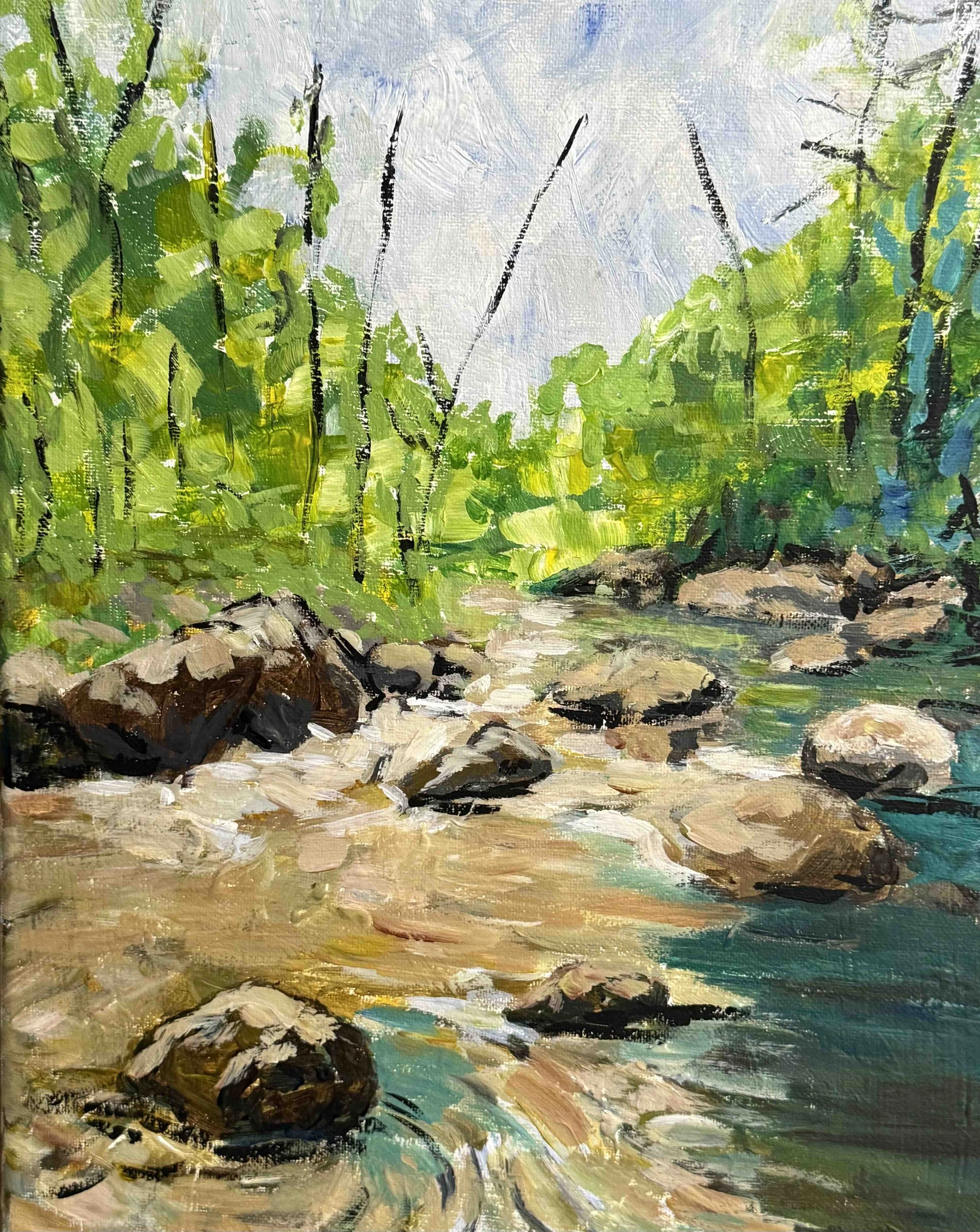 mountain stream acrylic.jpg