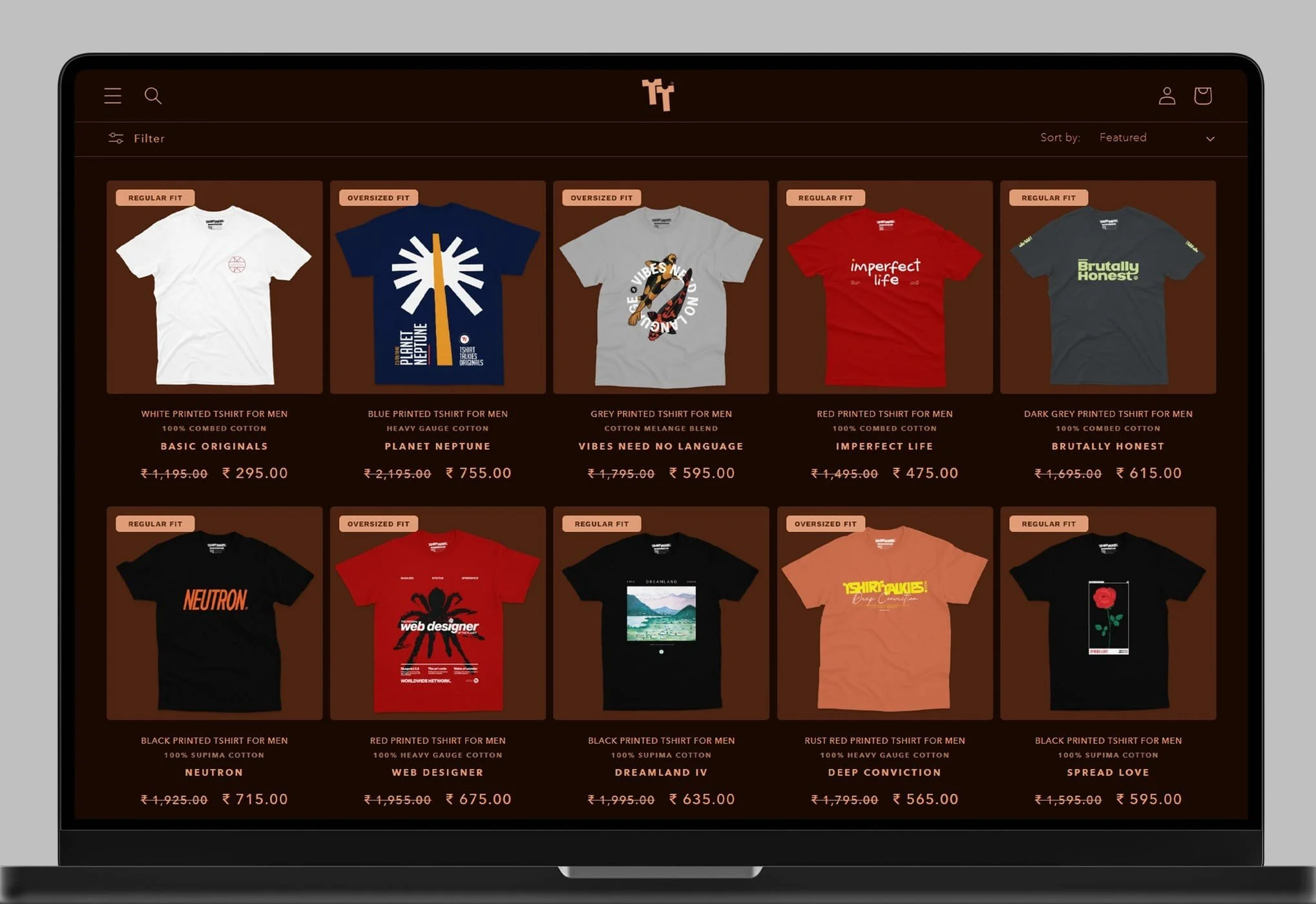 Website Design & Development | Tshirt Talkies
Mumbai, India