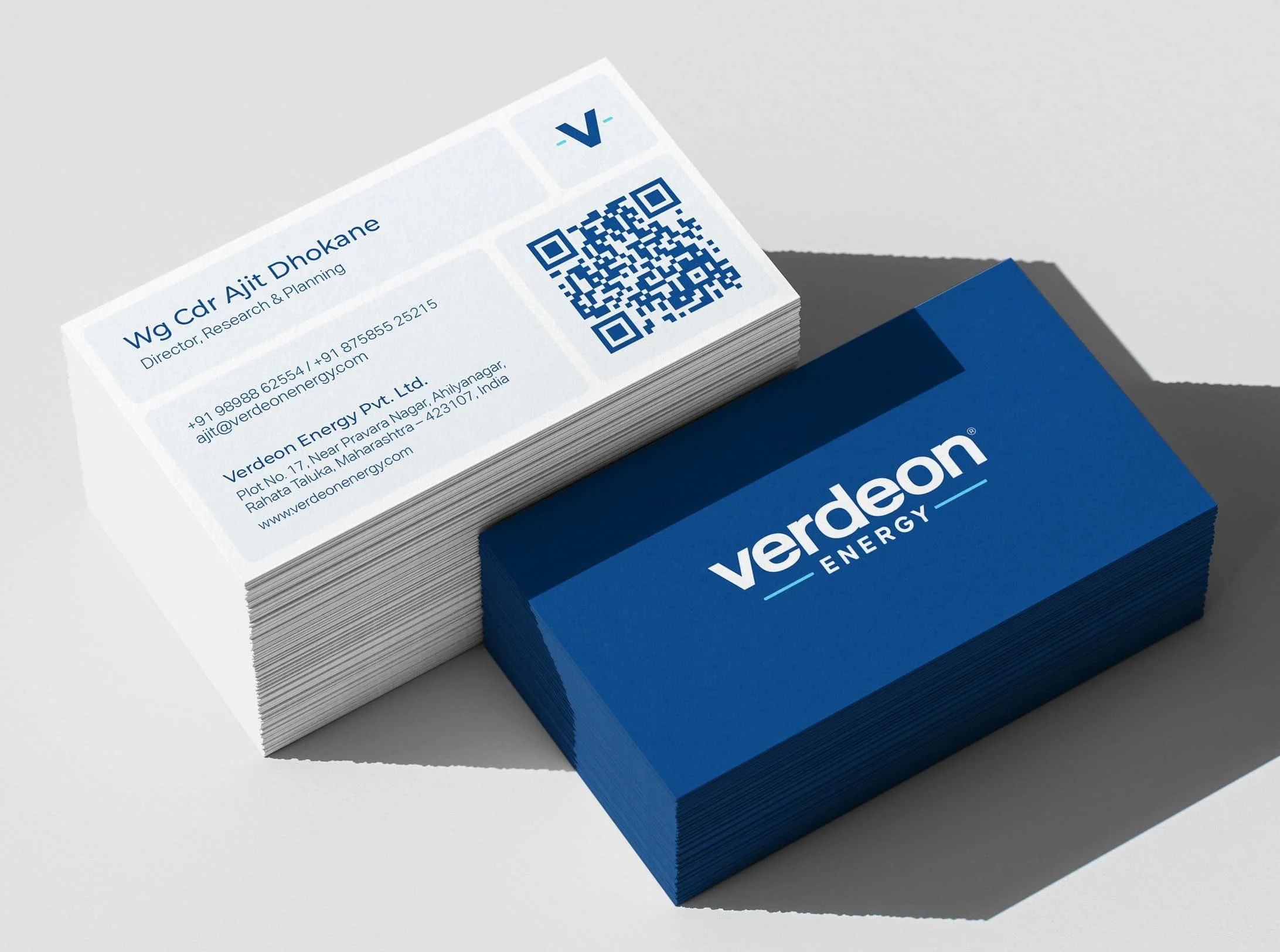 Business Card Design | Verdeon Energy
Pune, India