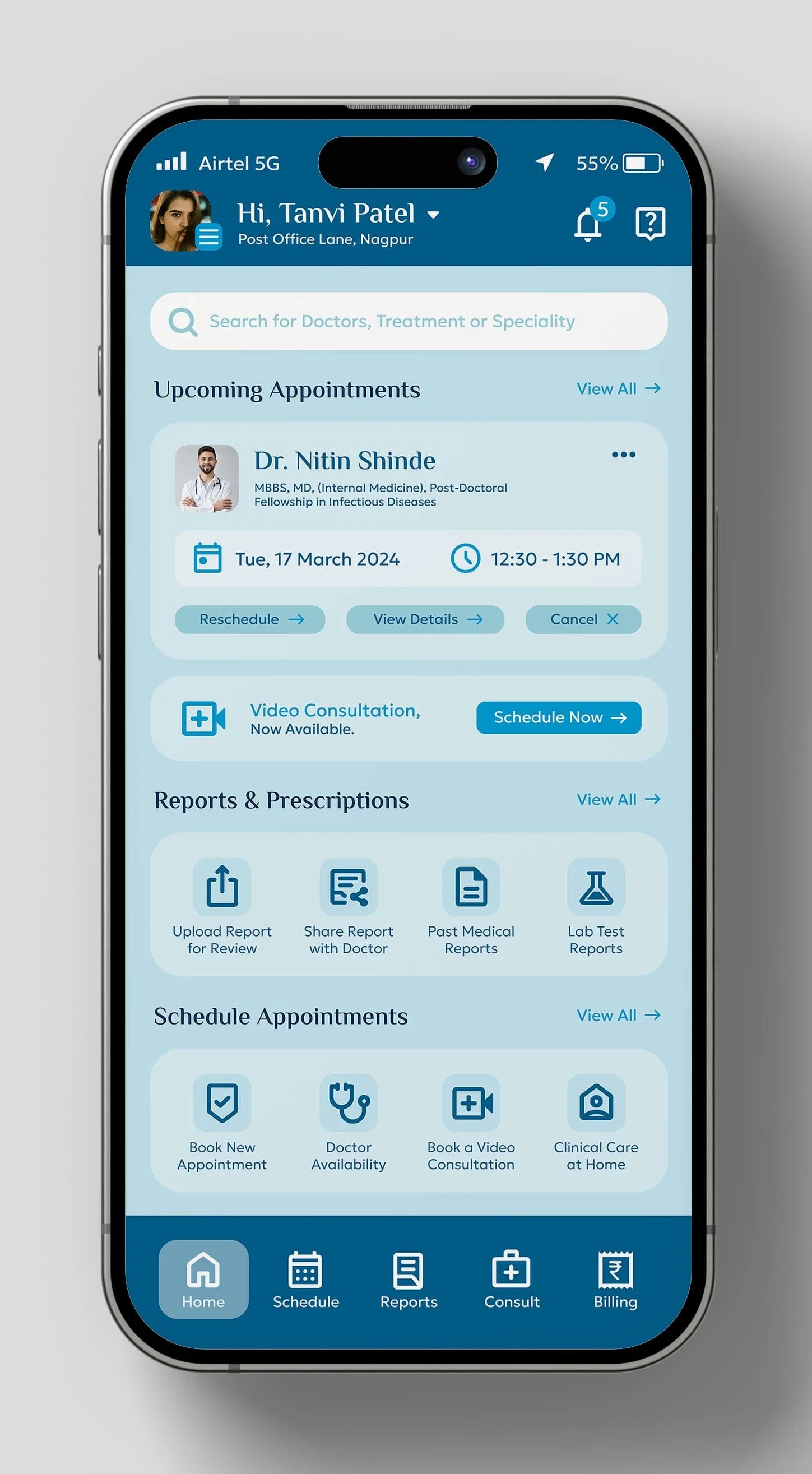 App UX & UI Design | Stellar Health
Nagpur, India