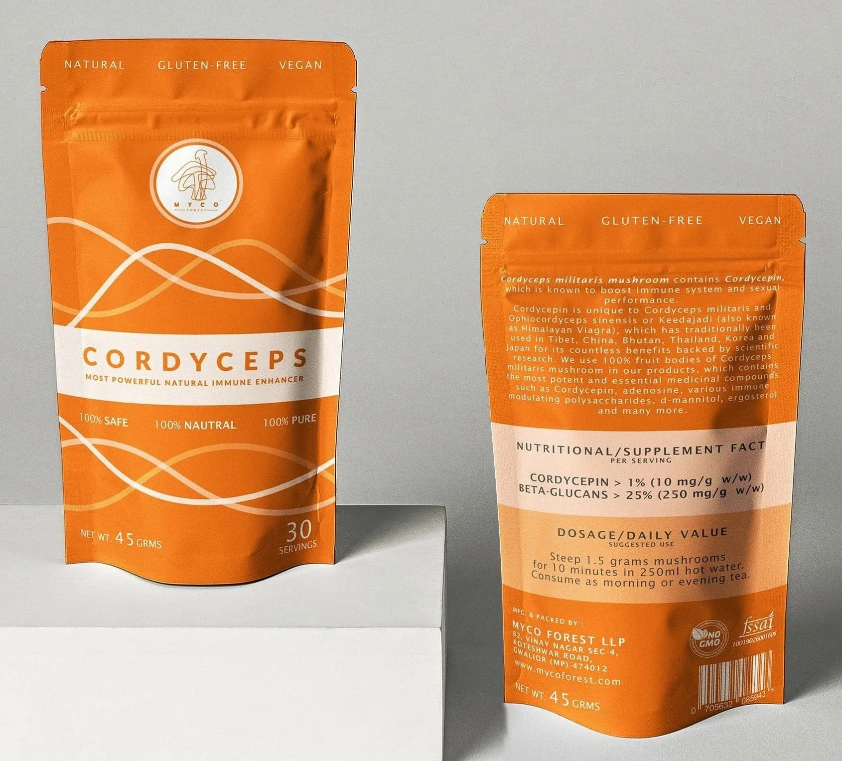 Packaging Design | Myco Forest
Gwalior, India