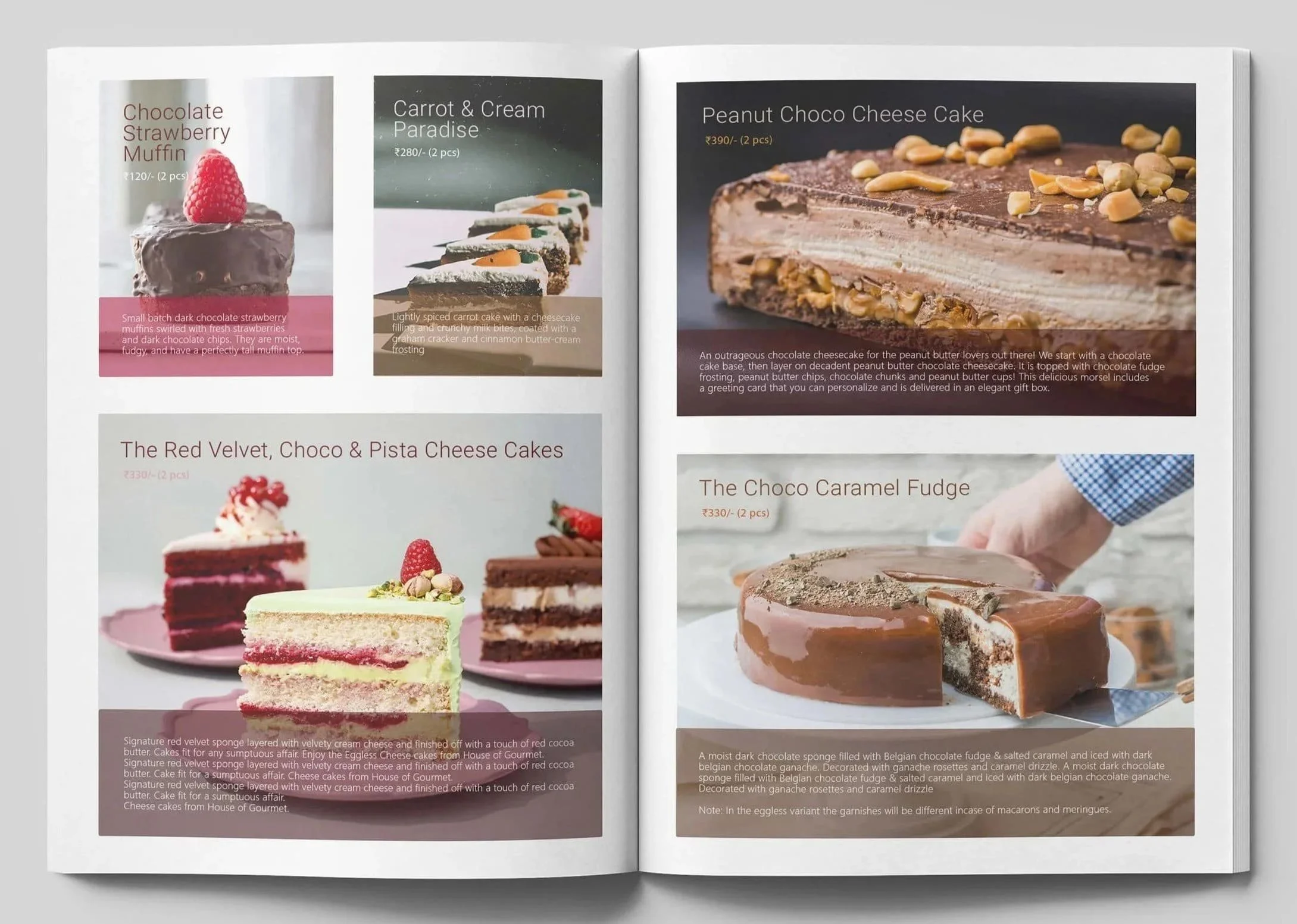 Menu Design | House Of Gourmet
Hyderabad, India