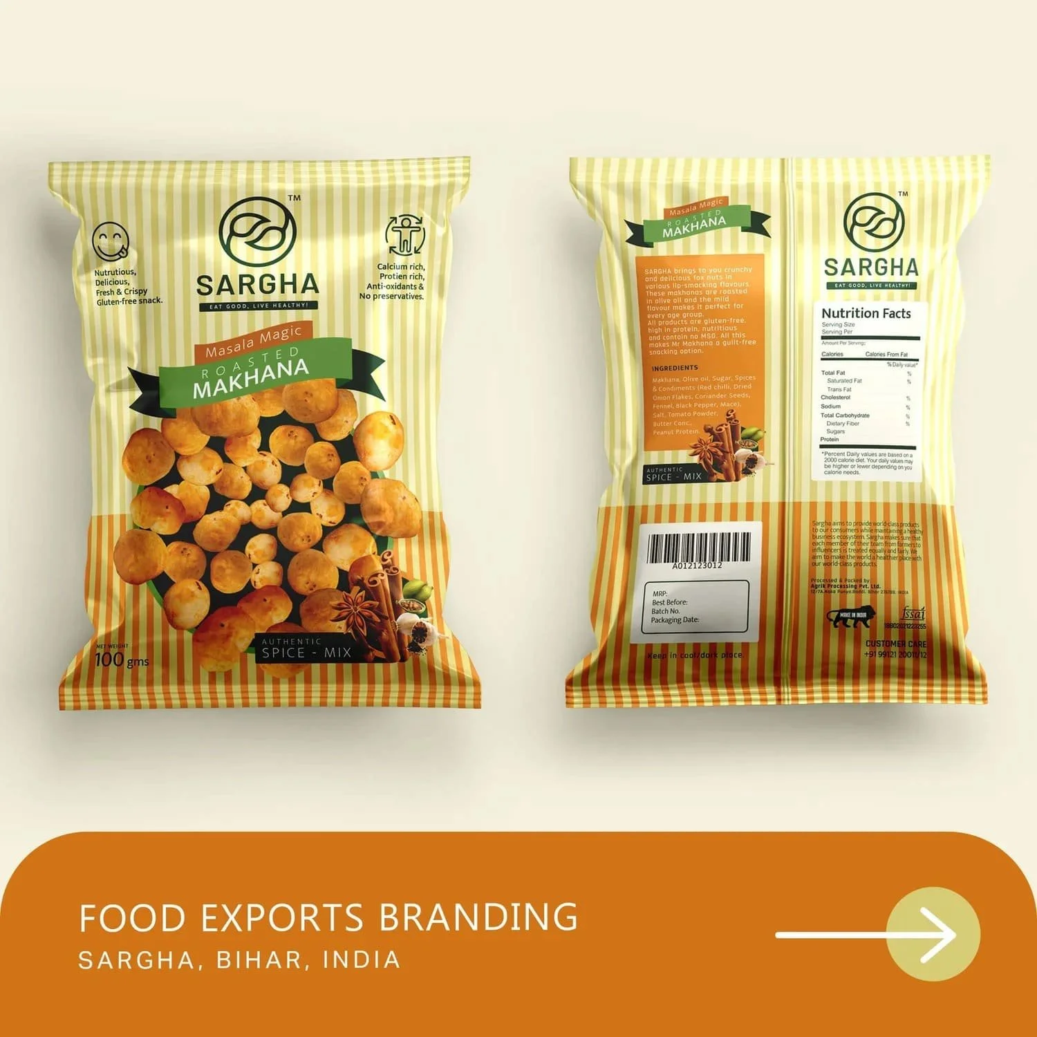 Dry fruits and food branding case study of a company based in India