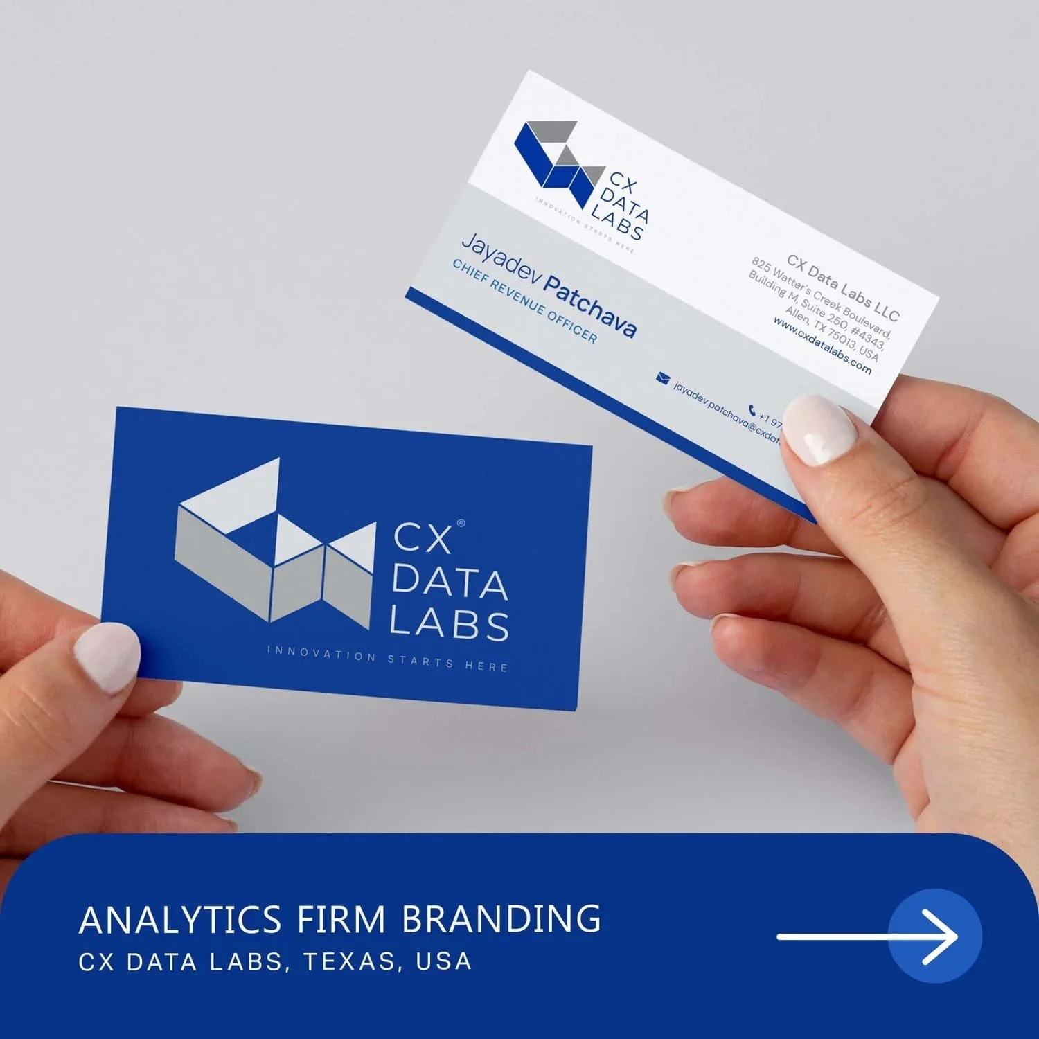 Data analytics company branding case study of a USA based startup
