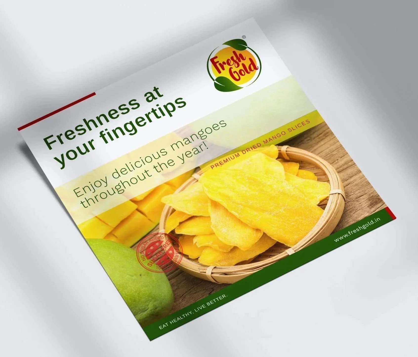 Flyer Design | Fresh Gold Pvt. Ltd.
Ahmednagar, India