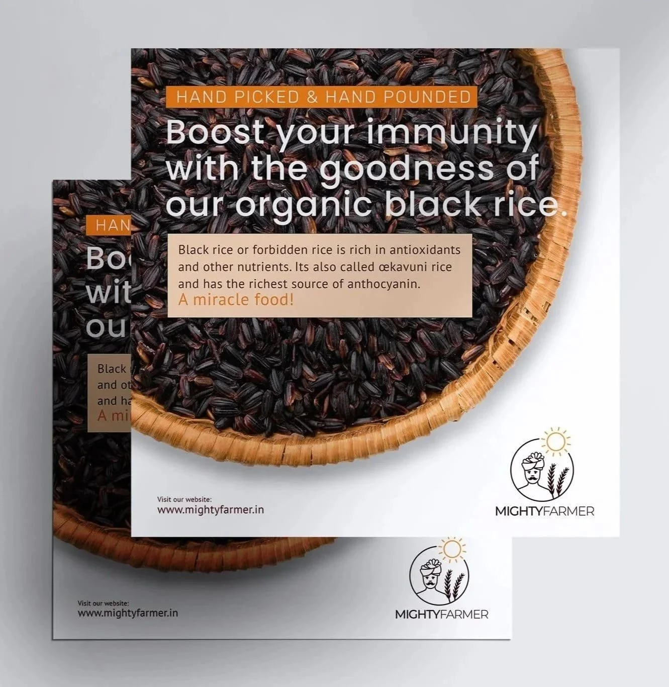 Flyer Design | Mighty Farmer
Bihar, India