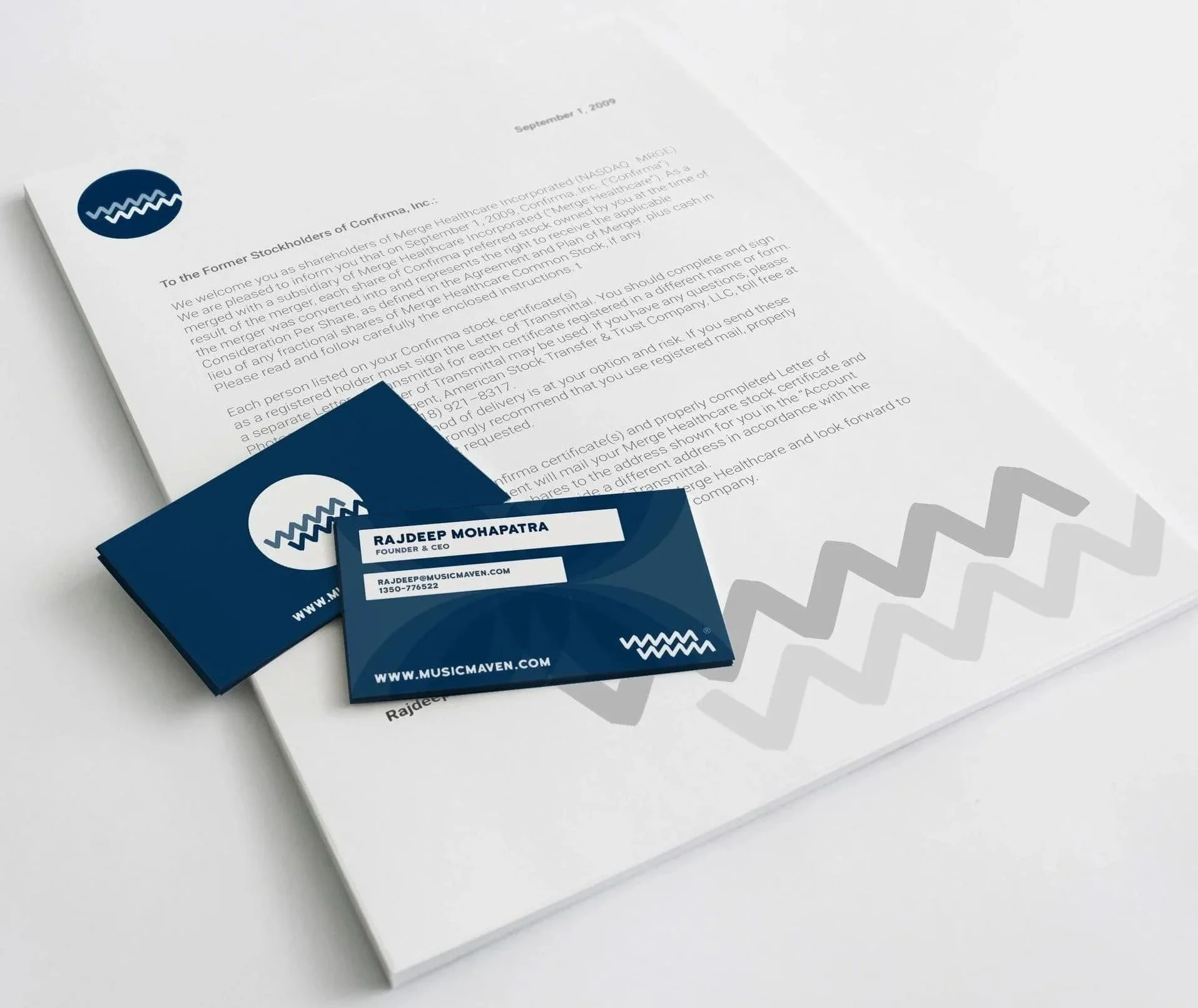 Brand Stationery Design | Music Maven
Los Angeles, USA