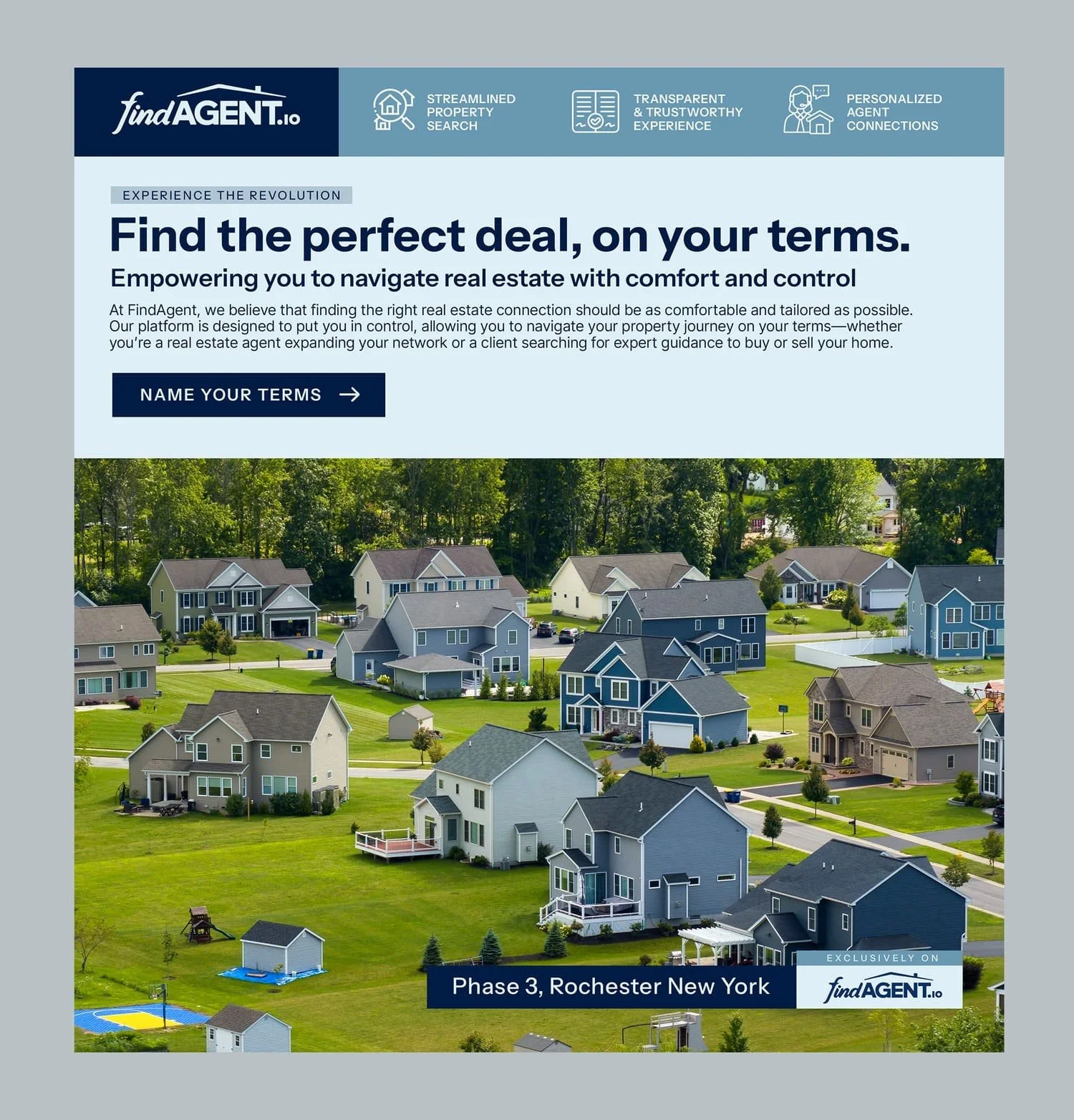 Flyer Design | Find Agent
Texas, USA