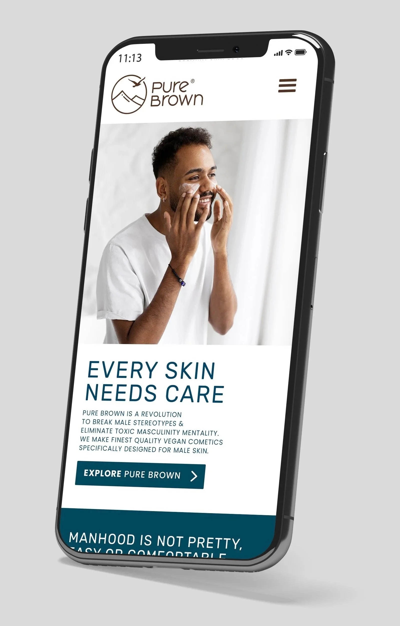 Website UX & UI Design  | Pure Brown
Mumbai, India