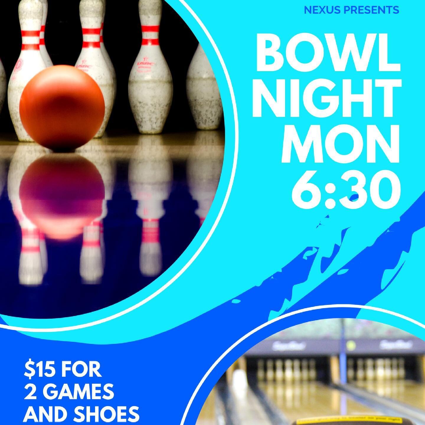 🎳STRIKE - Bring a friend and join us Monday at 6:30pm for food and fun! Bring $15 for bowling and money for food. 

309 W Fairfield Rd, High Point, NC