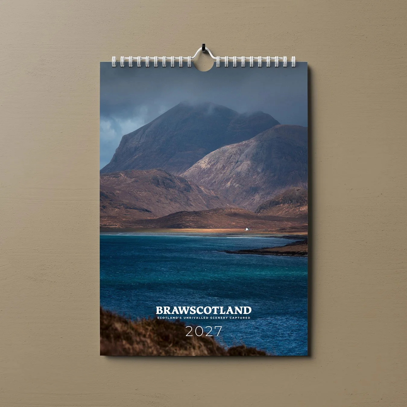 Scottish Highlands 2027 Wall Calendar A4