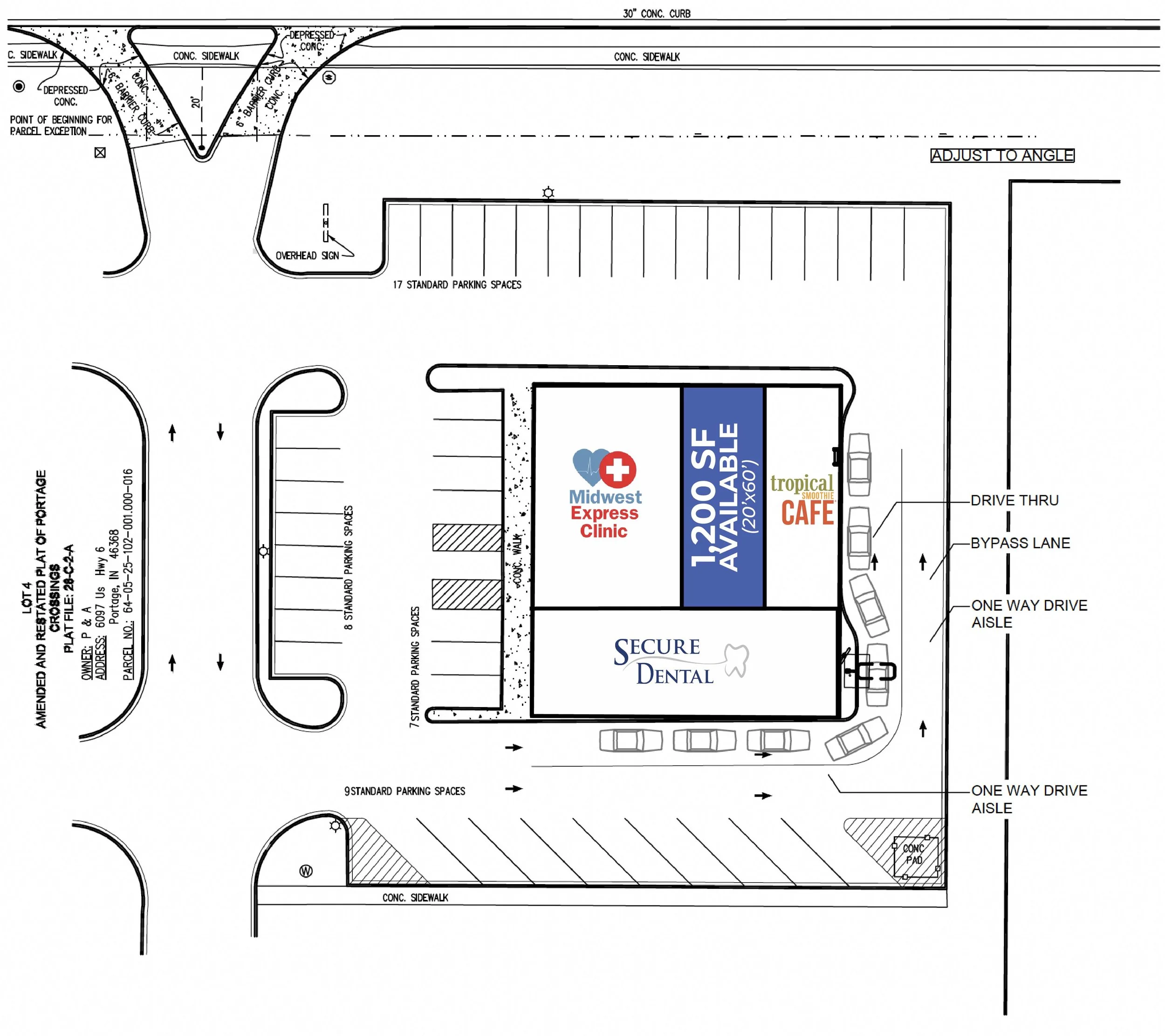 Walmart Outlot Building | 6129 US-6, Portage, IN 46368