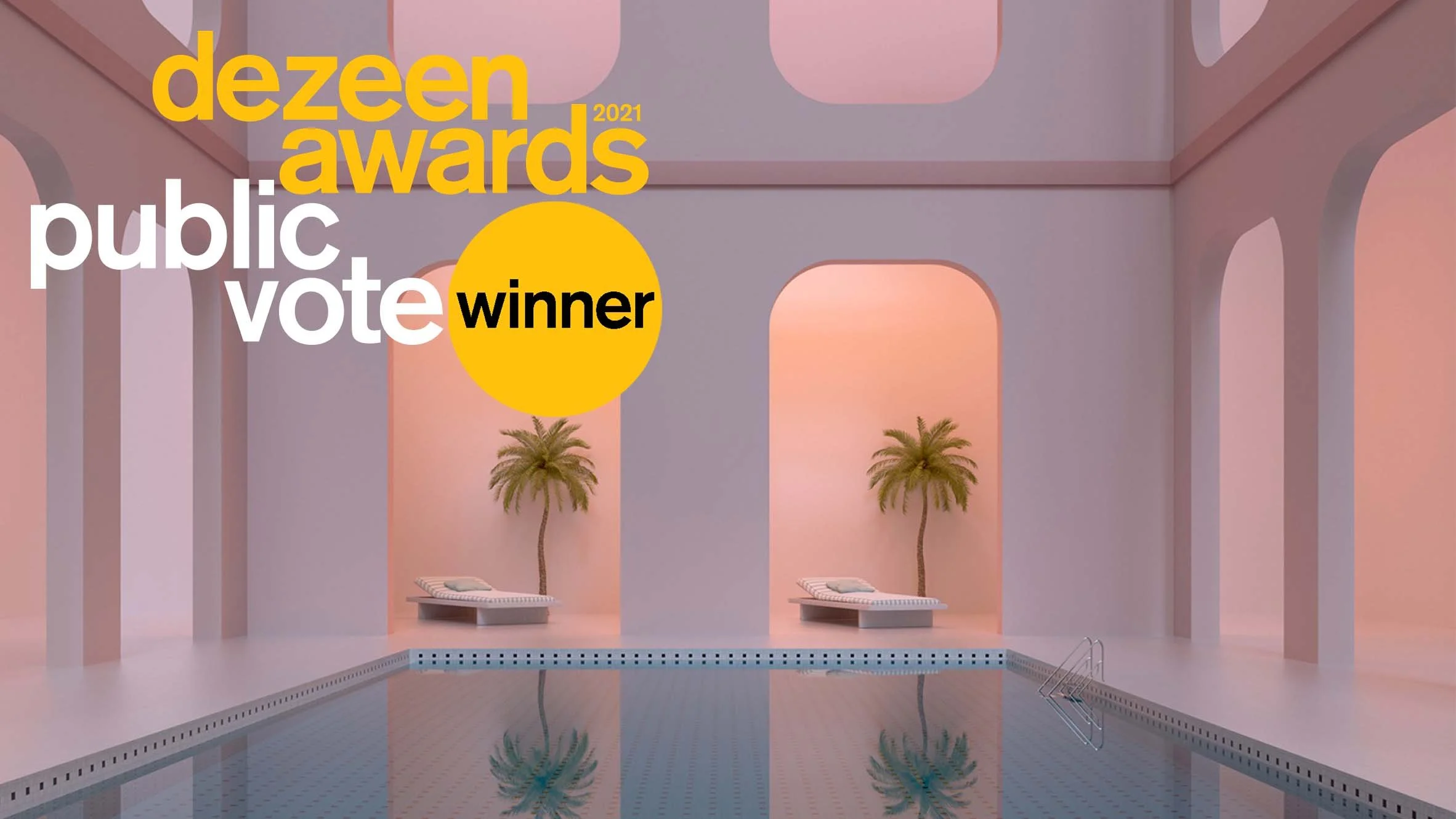 Visualization of the year in the Dezeen Awards