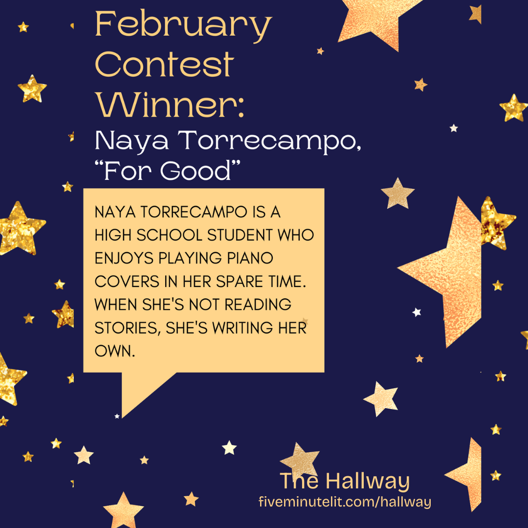 For Good - CONTEST WINNER!