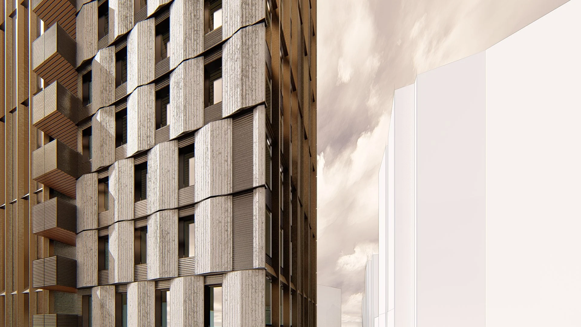 Facade Study | Multifamily | Designer | RODE