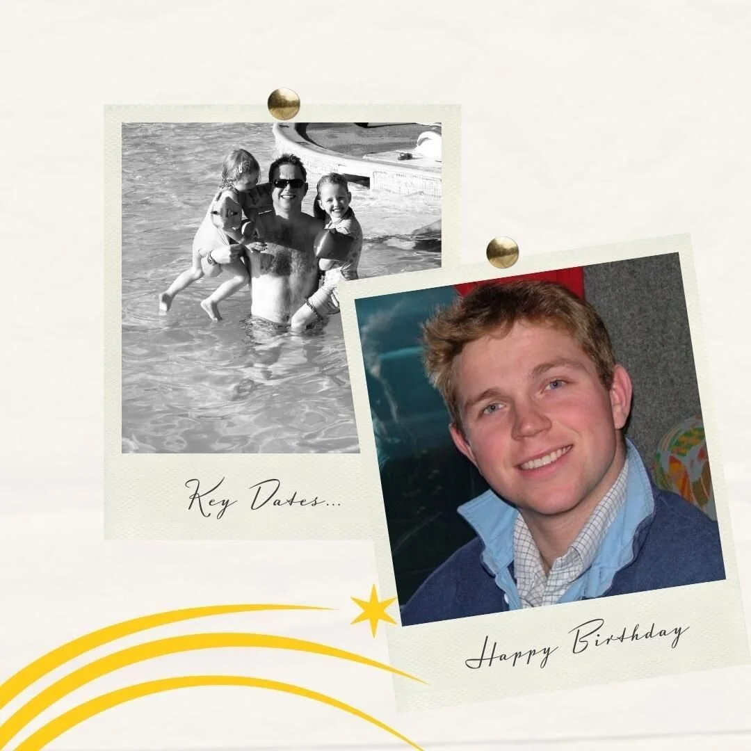 It’s Simon’s birthday today.
One of the aspects of grief that I am passionate about is that key dates mean different things for each of us - so whilst today is really difficult for my girls who miss the birthday celebrations with their D