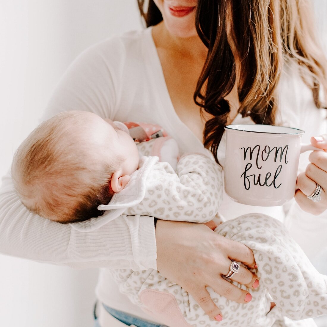 Mom Fuel Campfire Coffee Mug