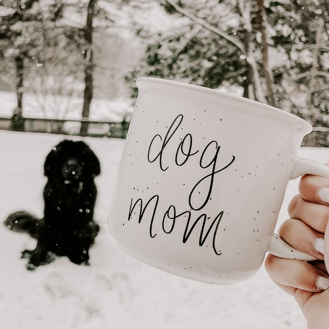 Dog Mom Campfire Coffee Mug